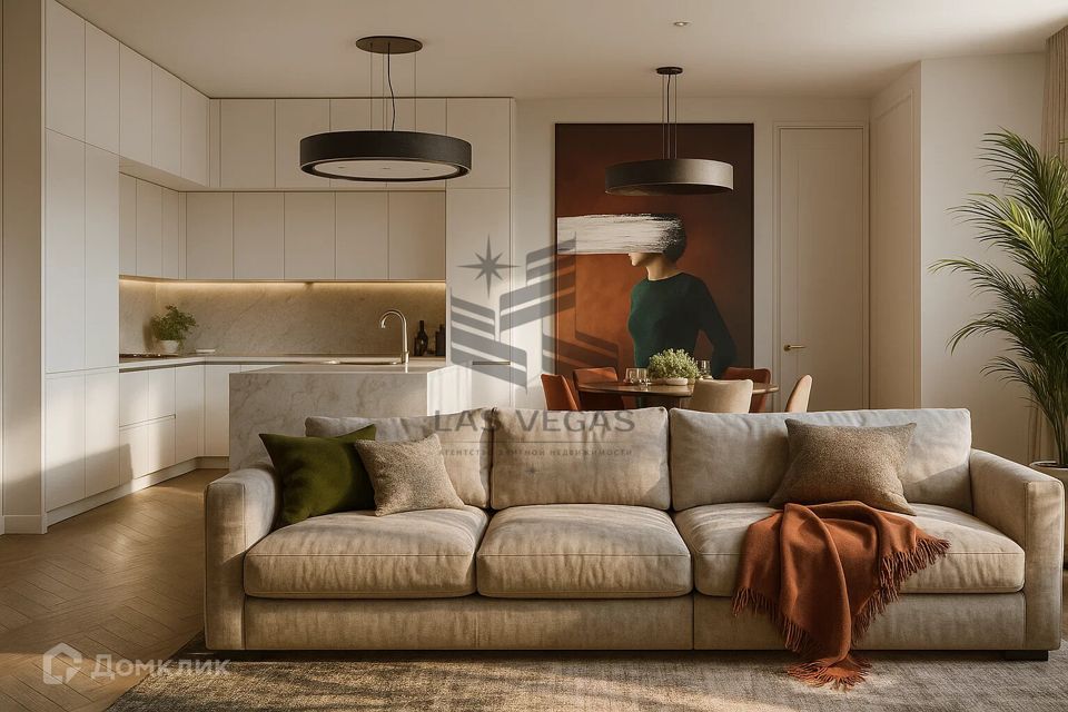 Сдаётся 2-комнатная квартира, 75 м²