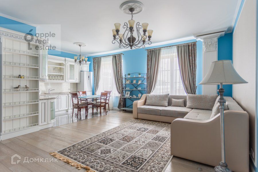Сдаётся 2-комнатная квартира, 74 м²