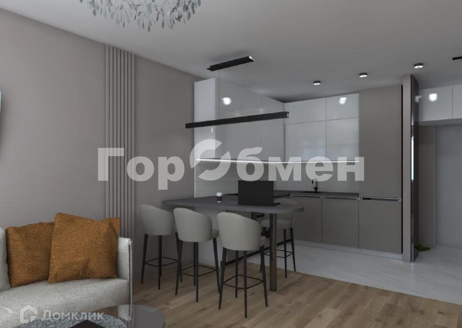 Продаётся 1-комнатная квартира, 50 м²