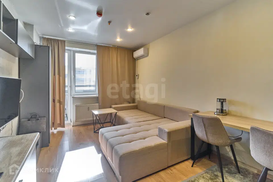 Продаётся 1-комнатная квартира, 44.5 м²
