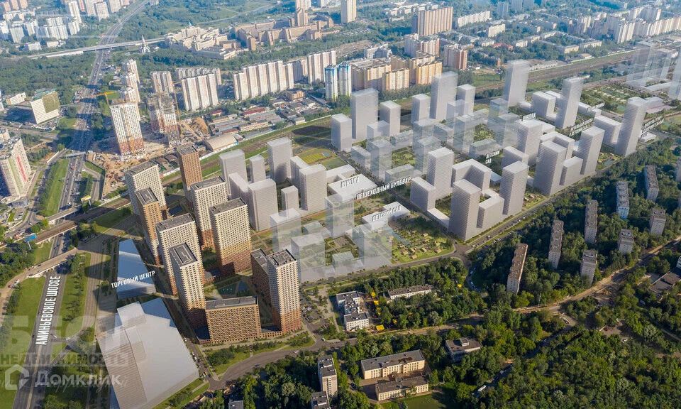 Крупный жилой район появится возле станции "Очаково"