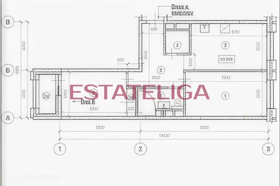 Продаётся 2-комнатная квартира, 65 м²
