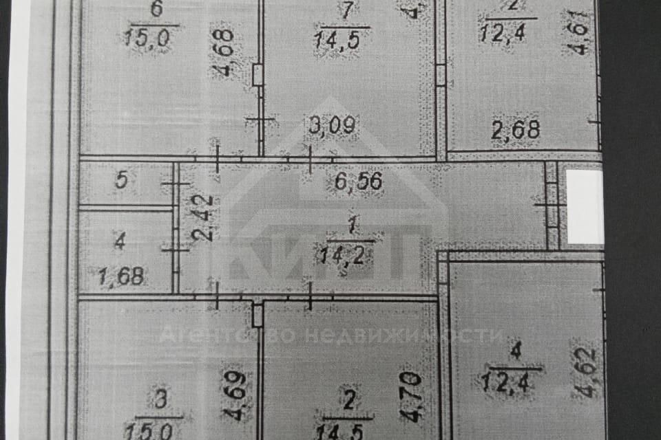 Продаётся 3-комнатная квартира, 77 м²