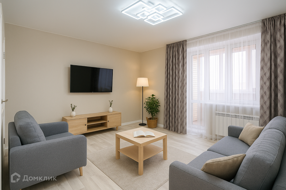 Продаётся 3-комнатная квартира, 83.4 м²