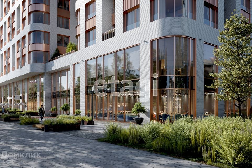 Продаётся 1-комнатная квартира, 46.3 м²