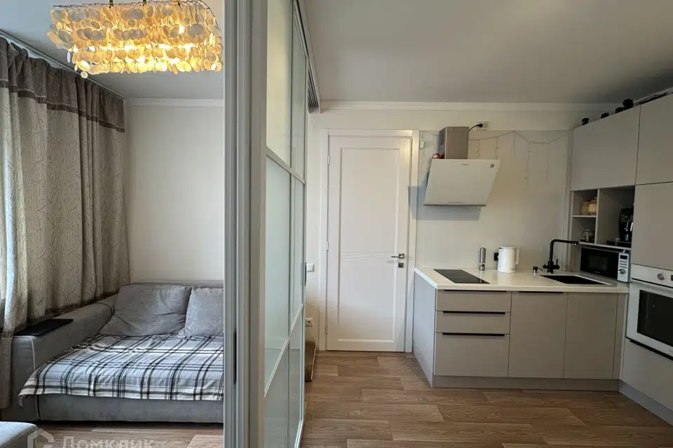 Продаётся 1-комнатная квартира, 43.6 м²