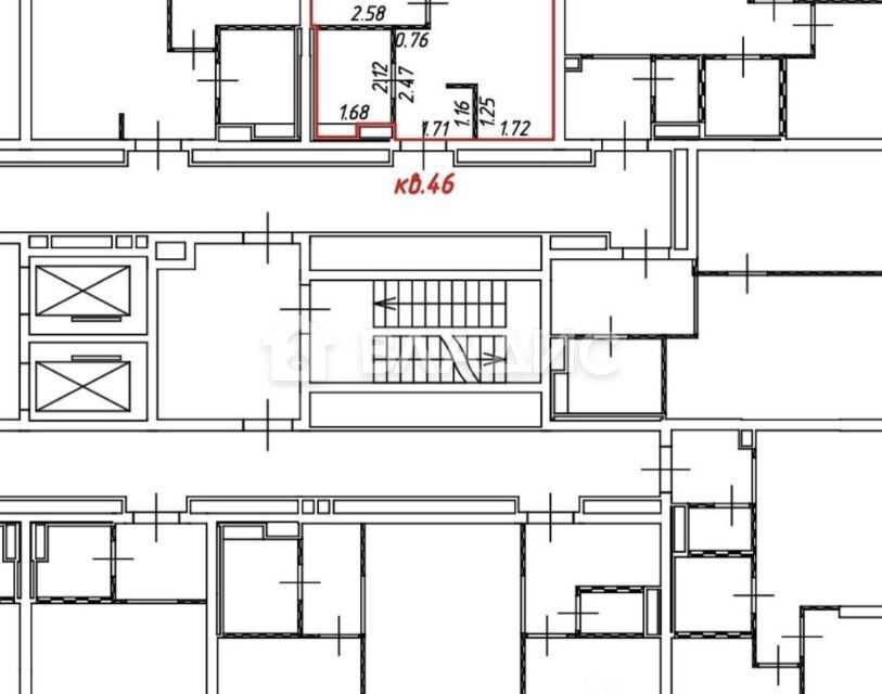 Продаётся 1-комнатная квартира, 31.7 м²