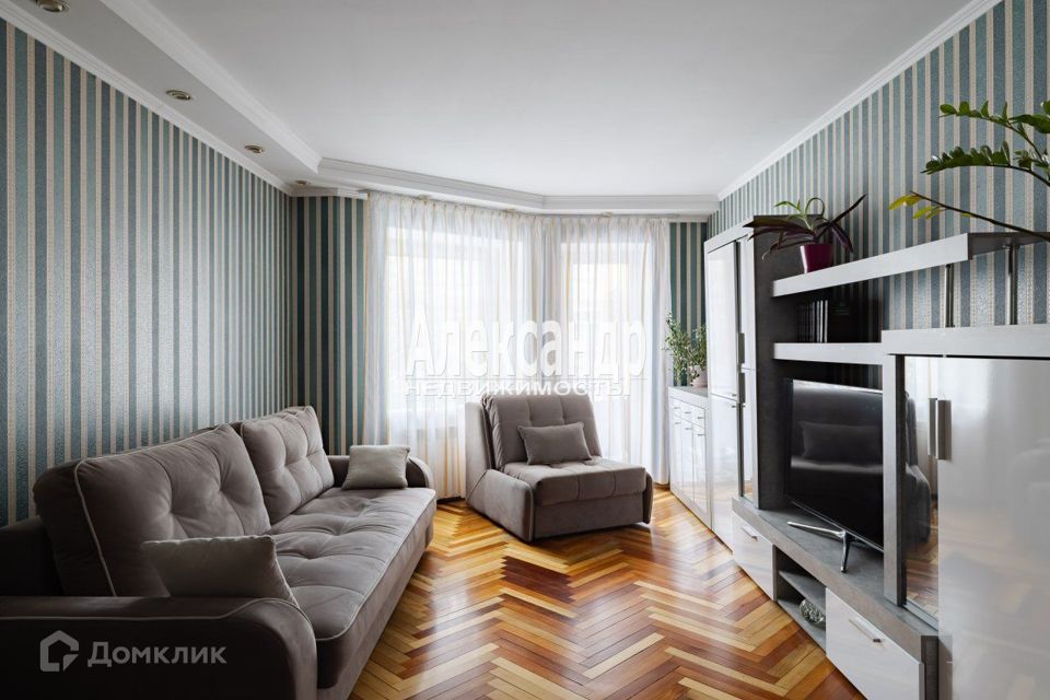 Продаётся 3-комнатная квартира, 72.1 м²