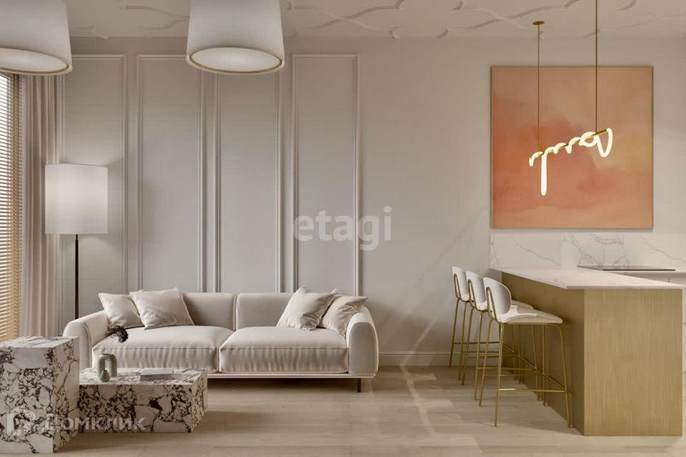 Продаётся 2-комнатная квартира, 84.5 м²