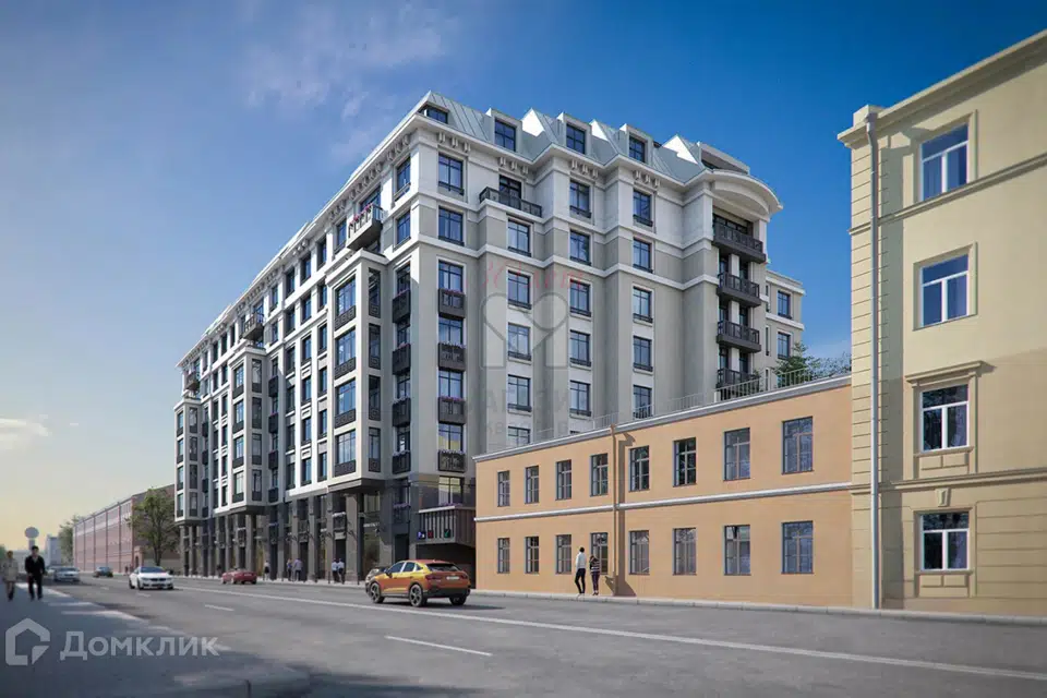 Продаётся 1-комнатная квартира, 56.37 м²