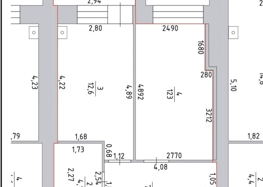 Продаётся 1-комнатная квартира, 40 м²