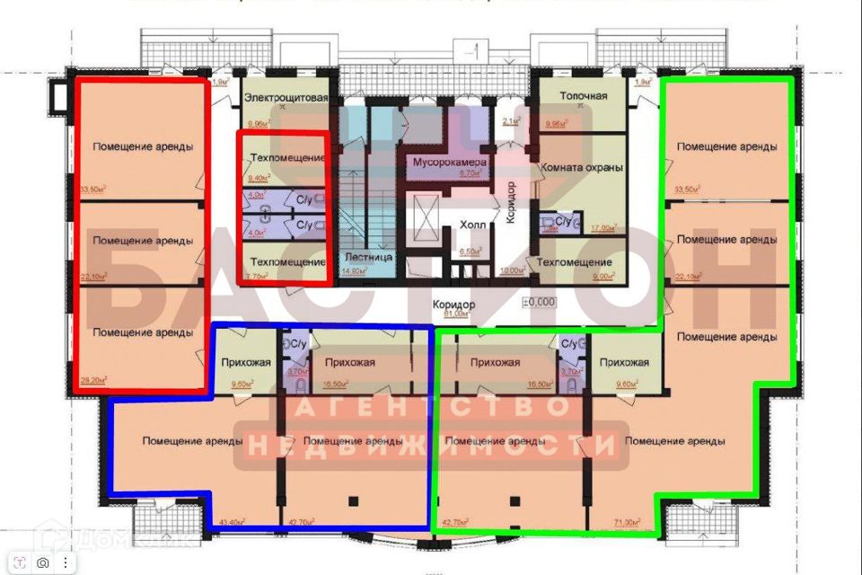 Продаётся офис, 360 м²