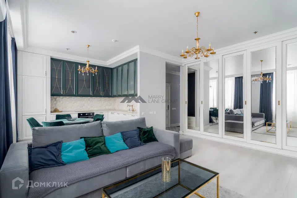 Продаётся 2-комнатная квартира, 60.2 м²