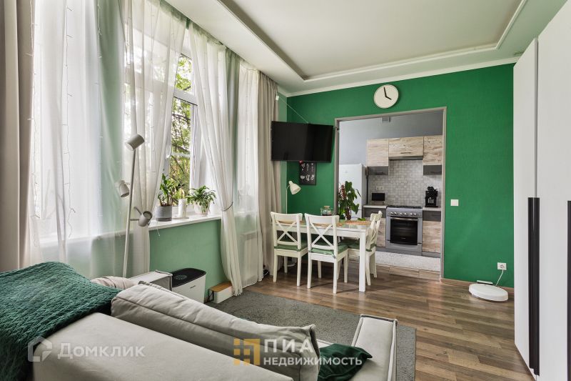 Продаётся 2-комнатная квартира, 46.6 м²