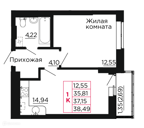 Ростов Купить Однокомнатную Квартиру Красный Аксай