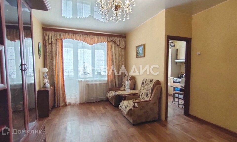 Продаётся 2-комнатная квартира, 43.5 м²