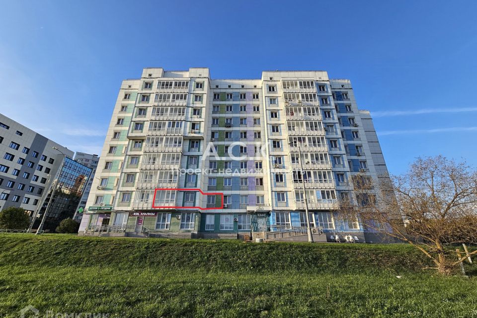 Продаётся 1-комнатная квартира, 43.8 м²