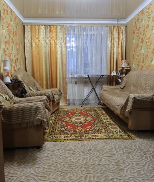 Продаётся 3-комнатная квартира, 56 м²