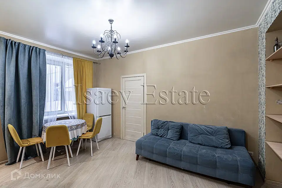 Продаётся 2-комнатная квартира, 35 м²
