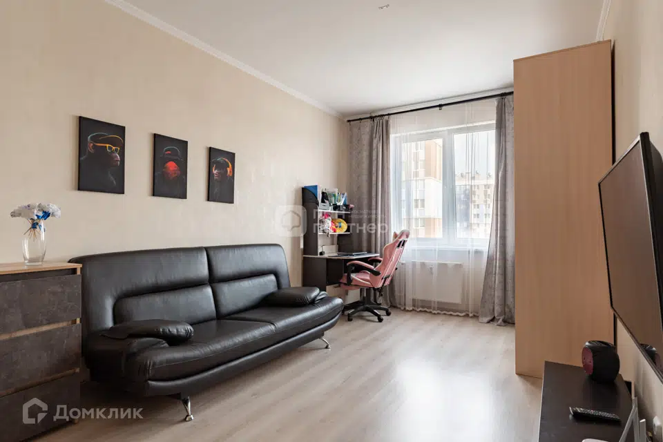 Продаётся 1-комнатная квартира, 34.92 м²