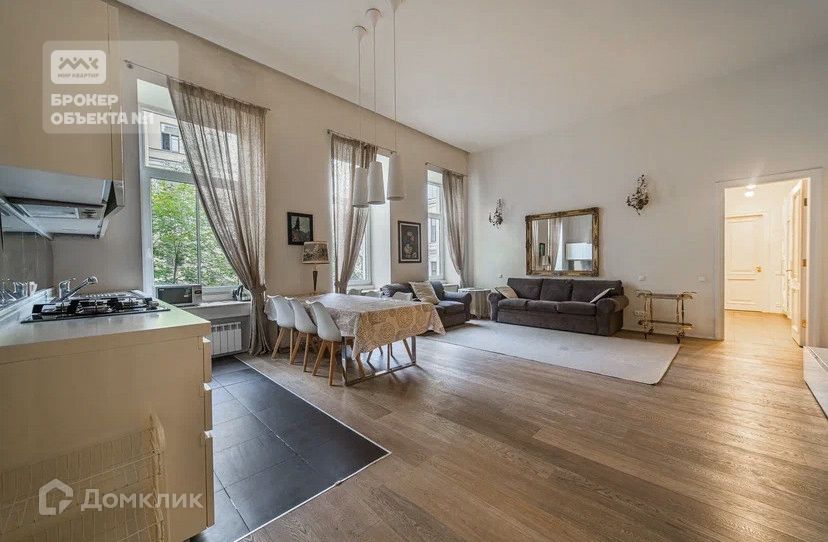 Сдаётся 3-комнатная квартира, 100 м²