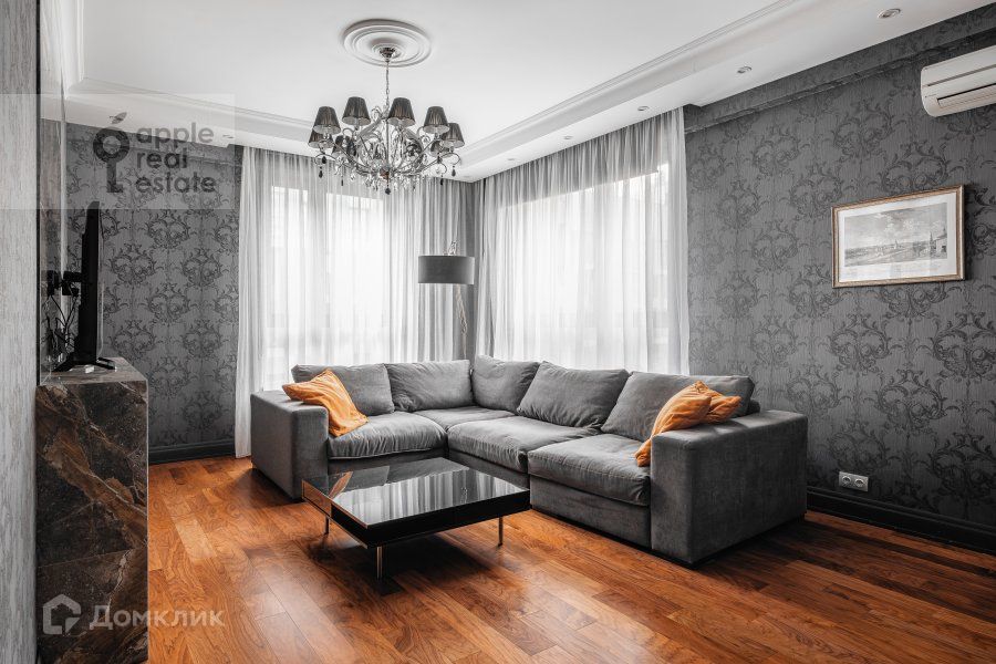 Сдаётся 3-комнатная квартира, 95 м²