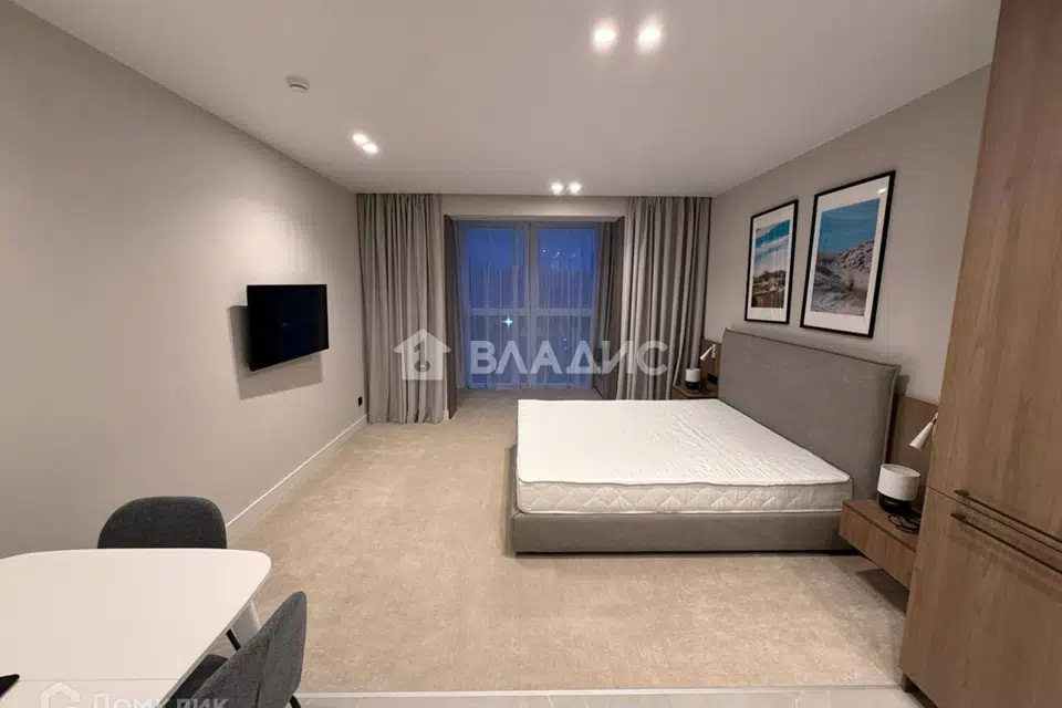 Продаётся 1-комнатная квартира, 45.8 м²