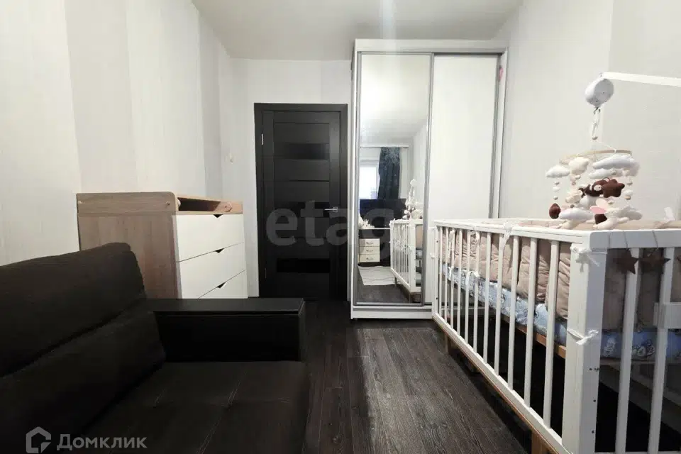 Продаётся 2-комнатная квартира, 43.6 м²
