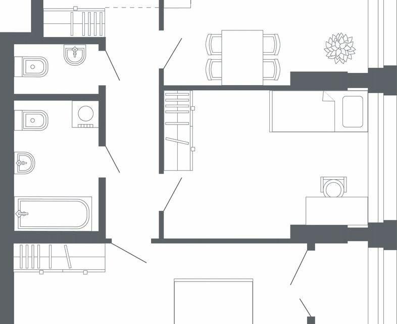 Продаётся 2-комнатная квартира, 66.1 м²
