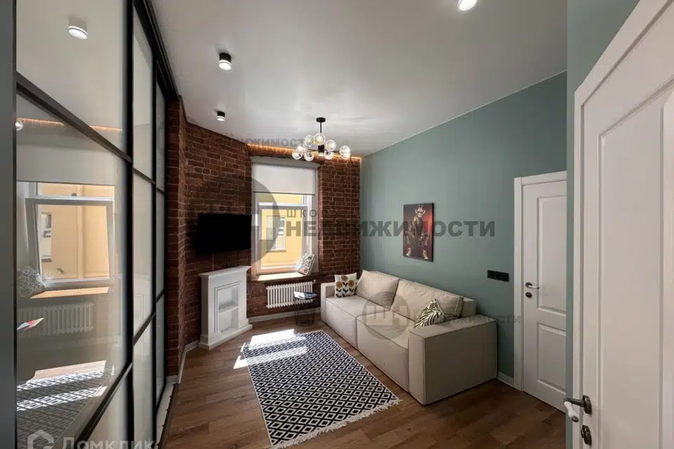 Продаётся 1-комнатная квартира, 49 м²