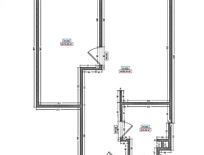 Продаётся 1-комнатная квартира, 47 м²