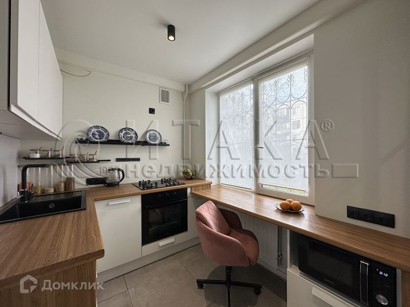 Продаётся 1-комнатная квартира, 43.6 м²