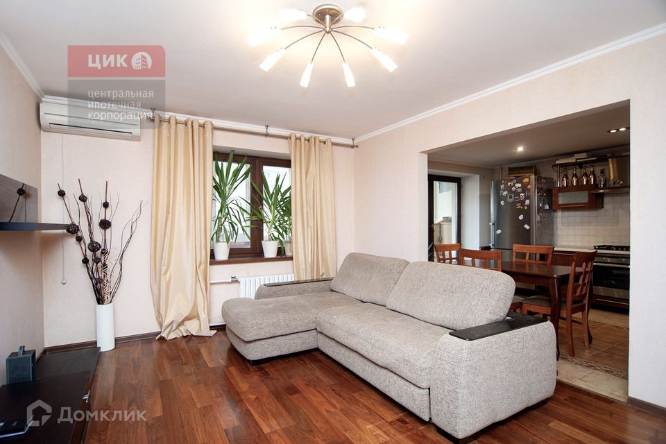 Продаётся 3-комнатная квартира, 83.3 м²