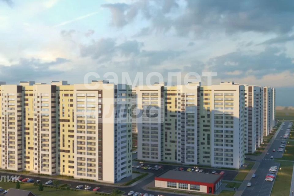 Продаётся 1-комнатная квартира, 42.4 м²