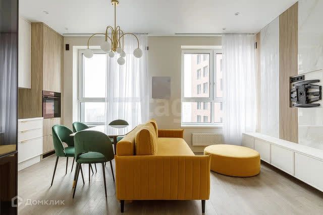 Продаётся 3-комнатная квартира, 65.8 м²