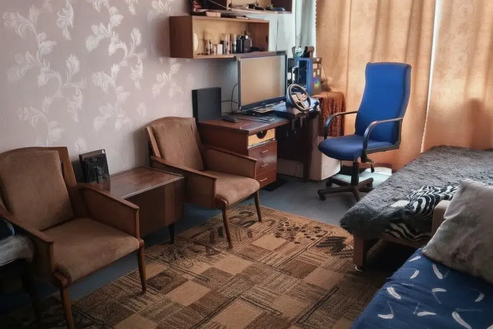 Продаётся 3-комнатная квартира, 61.4 м²
