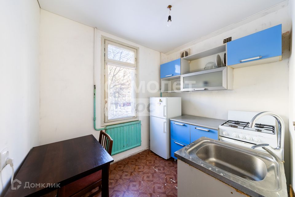 Продаётся 3-комнатная квартира, 41.1 м²