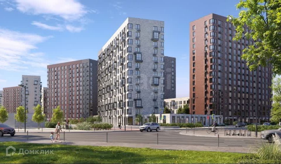 Продаётся 2-комнатная квартира, 57.54 м²