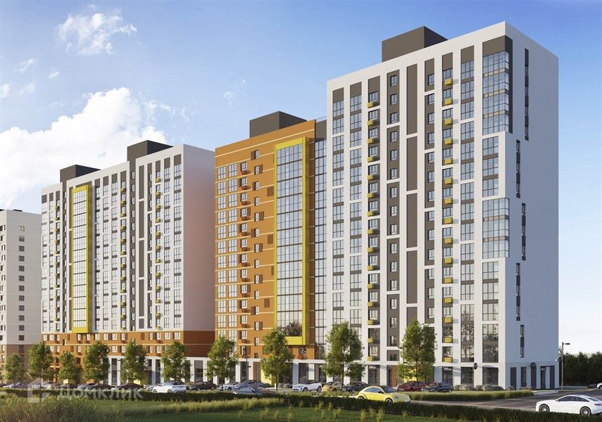 Продаётся 1-комнатная квартира, 46.9 м²