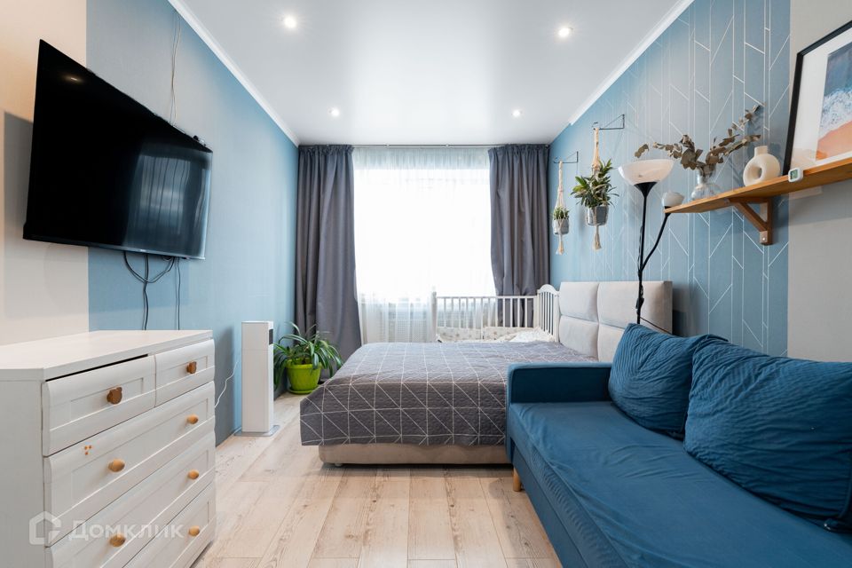 Продаётся 2-комнатная квартира, 53.5 м²