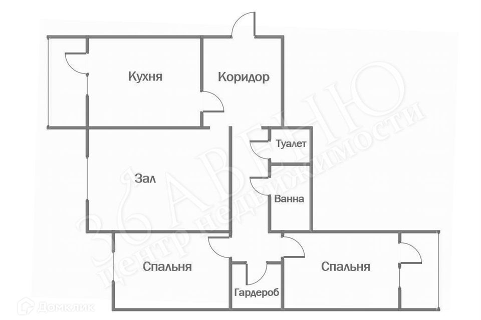 Продаётся 3-комнатная квартира, 97 м²