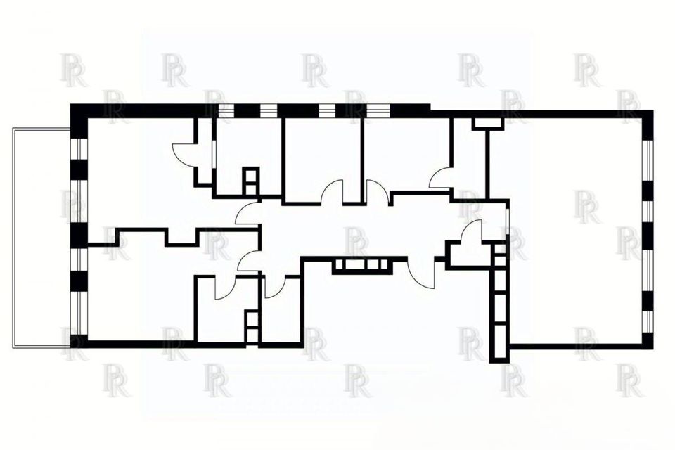 Продаётся 4-комнатная квартира, 187 м²