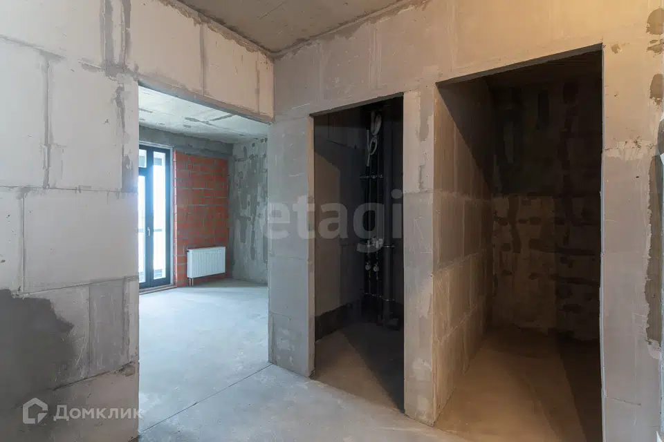 Продаётся 1-комнатная квартира, 42.4 м²