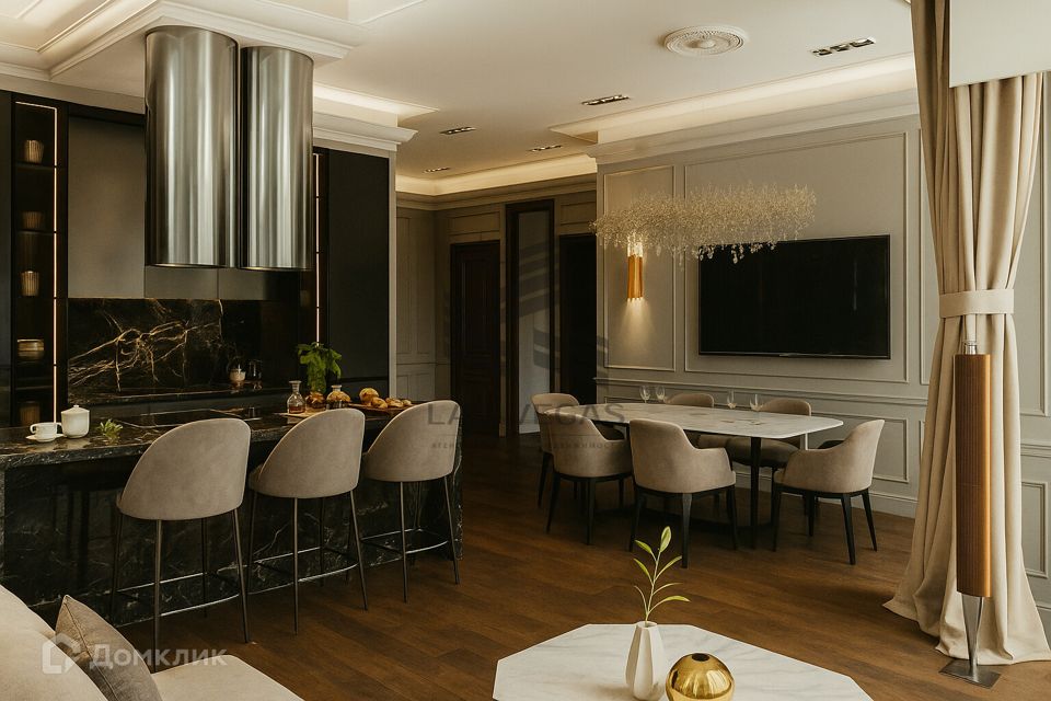 Сдаётся 3-комнатная квартира, 124 м²