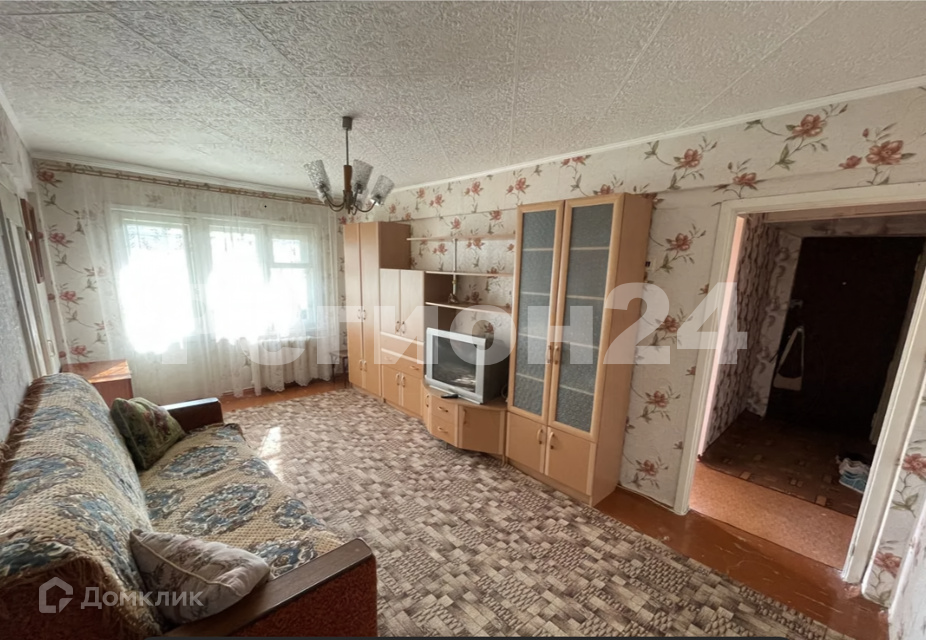 Продаётся 3-комнатная квартира, 58 м²