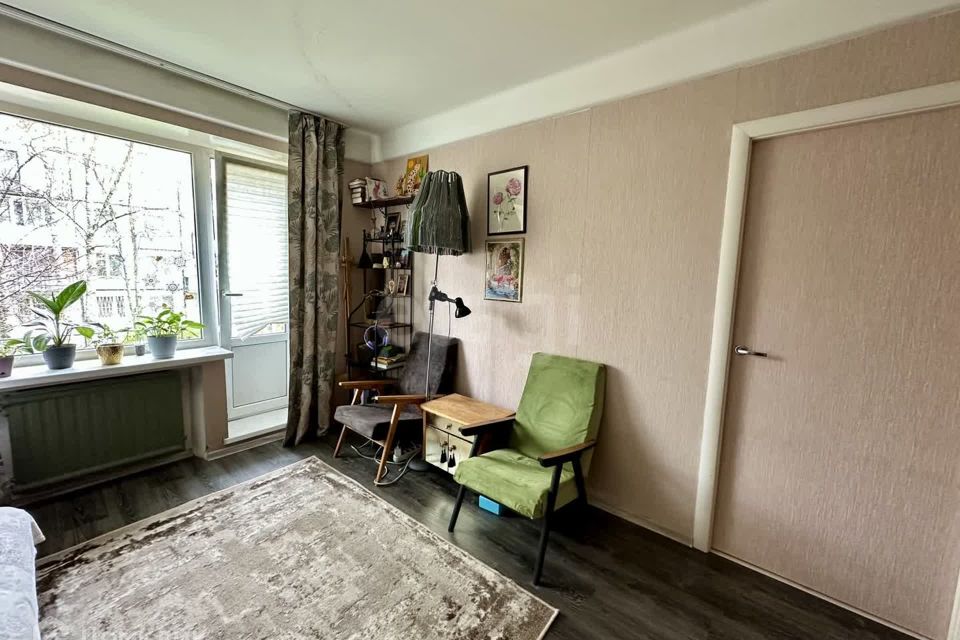 Продаётся 2-комнатная квартира, 44.4 м²