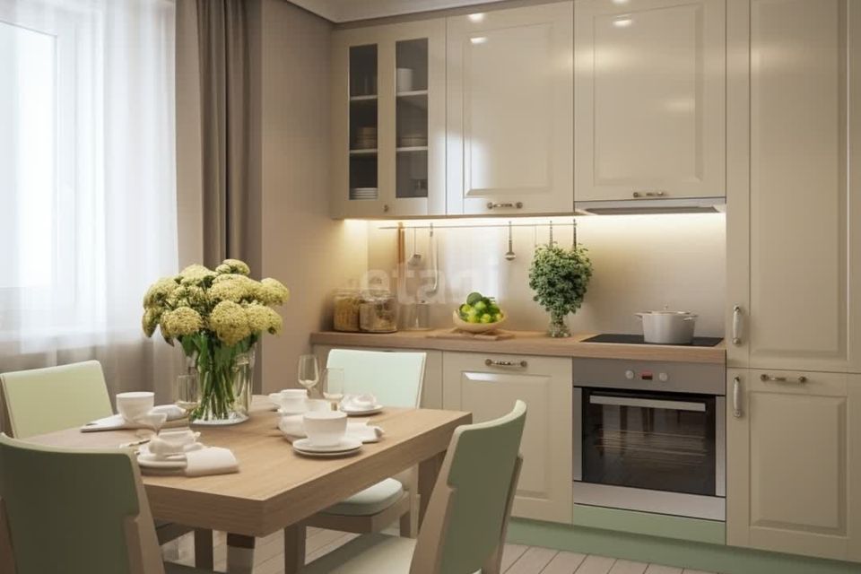 Продаётся 1-комнатная квартира, 35.7 м²