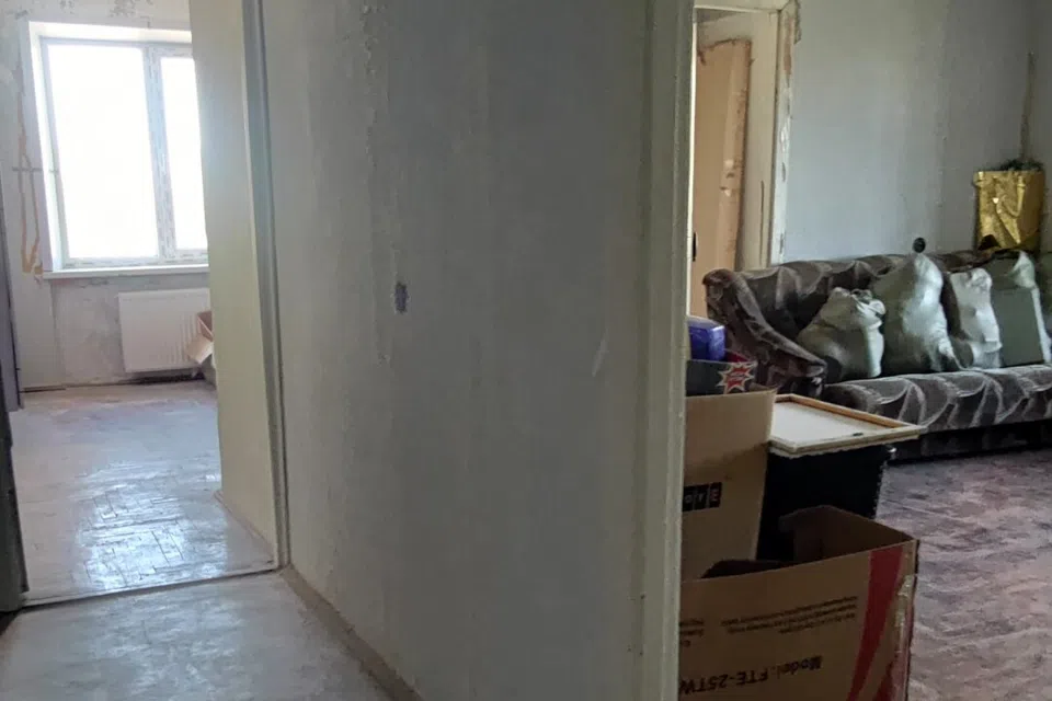 Продаётся 3-комнатная квартира, 55.6 м²