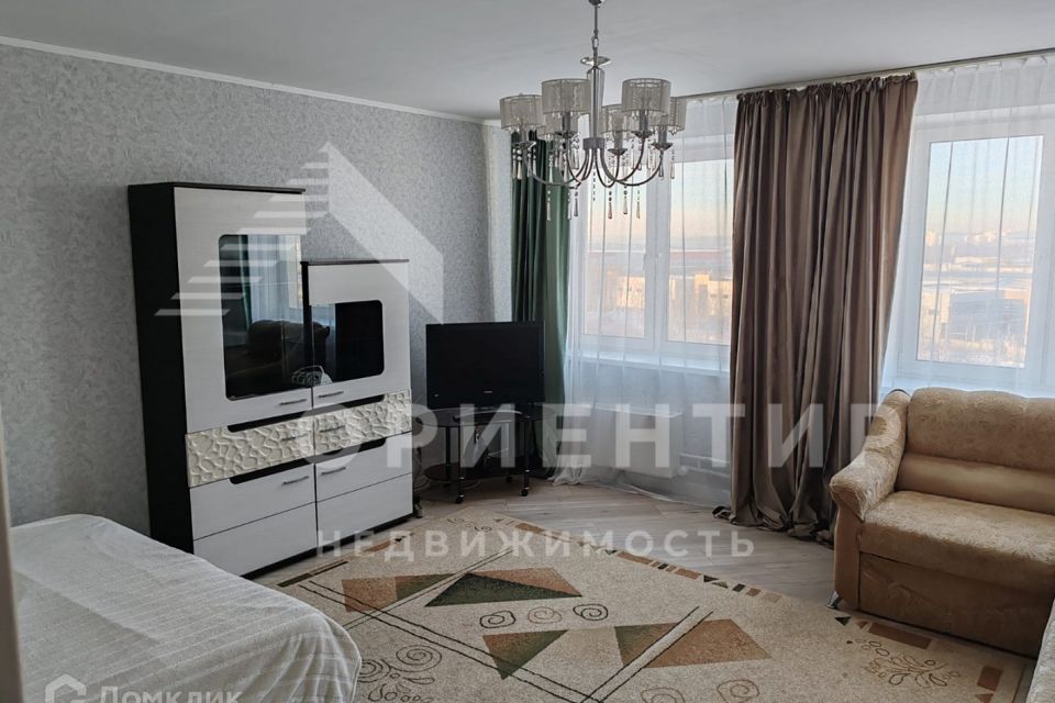 Продаётся 1-комнатная квартира, 45.5 м²