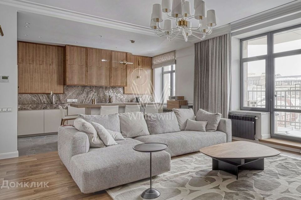 Сдаётся 3-комнатная квартира, 124 м²